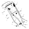 Part Location Diagram of 1101188E701MA Murray Pf Drive Lever Assembly.