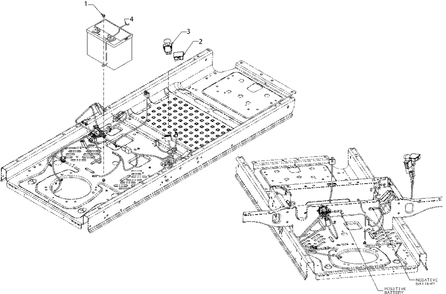 Hour Meter Diagram and Parts List for M200-46 (RZT-46)(2016) Murray Lawn Tractor