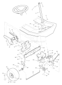 Part Location Diagram of 055026Z Murray Rod, Tie