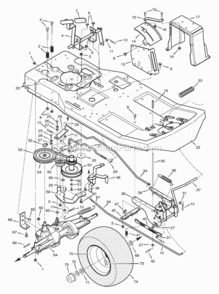 Part Location Diagram of 565652 Murray Link, Parking Brake