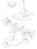 Part Location Diagram of 054788 Murray Cover, Steering Post