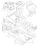 Part Location Diagram of 44X7706 Murray Decal, Right Panel