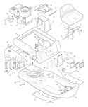 Part Location Diagram of F-98631 Murray Owner's Manual