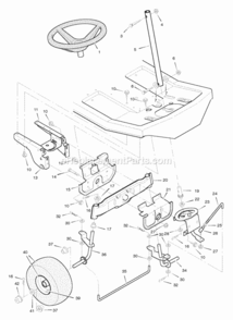 Part Location Diagram of 024583MA Murray Washer