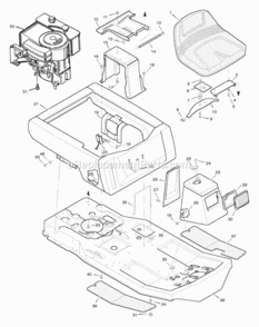 Part Location Diagram of 054800Z Murray Clamp, Battery