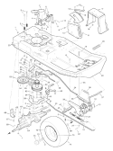 Part Location Diagram of 0556023E701MA Murray Plate, Right Suspension