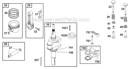 Page B Diagram and Parts List for 30560B  Murray Lawn Tractor