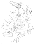 Part Location Diagram of 56217E701MA Murray Single Blade