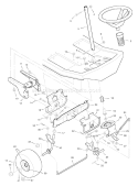 Part Location Diagram of 56417ZMA Murray POST-STEERING