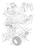 Part Location Diagram of 56503E701MA Murray Bracket, Transaxle