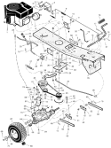 Part Location Diagram of 009X73MA Murray Bolt, Shoulder