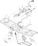 Part Location Diagram of 1401262E701MA Murray Arm Assembly, Lifter