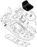 Page A Diagram and Parts List for 309003X99A  Murray Lawn Tractor