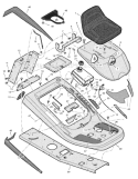 Page A Diagram and Parts List for 309006X78A-SW  Murray Lawn Tractor