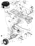 Page C Diagram and Parts List for 309006X78A-SW  Murray Lawn Tractor