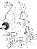 Page F Diagram and Parts List for 309007X8A  Murray Lawn Tractor