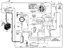 Page B Diagram and Parts List for 309008X92B  Murray Lawn Tractor