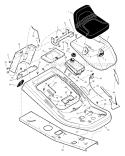 Page A Diagram and Parts List for 309008X99A  Murray Lawn Tractor