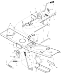 Page E Diagram and Parts List for 309008X99A  Murray Lawn Tractor
