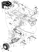 Page C Diagram and Parts List for 309029X50B  Murray Lawn Tractor