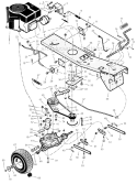 Page C Diagram and Parts List for 309029X51B  Murray Lawn Tractor