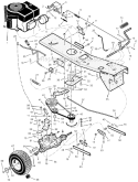Page C Diagram and Parts List for 309029X92NA  Murray Lawn Tractor