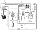 Page B Diagram and Parts List for 309300X30A  Murray Lawn Tractor