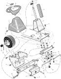 Page F Diagram and Parts List for 309300X30A  Murray Lawn Tractor