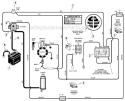Page B Diagram and Parts List for 309300X50A  Murray Lawn Tractor