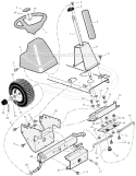Page F Diagram and Parts List for 309300X50A  Murray Lawn Tractor