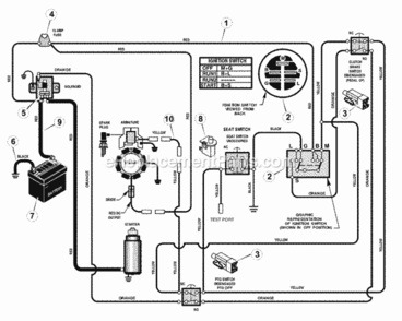 Part Location Diagram of 092739 Murray Battery