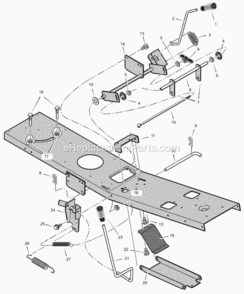 Part Location Diagram of 002X93 Murray DISCONTINUED