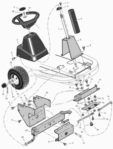Part Location Diagram of 011X28 Murray DISCONTINUED