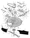 Part Location Diagram of 1401048E701MA Murray Bracket, Right Rear