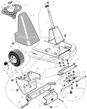 Page F Diagram and Parts List for 309311X692A  Murray Lawn Tractor