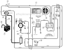 Page B Diagram and Parts List for 309311X92A  Murray Lawn Tractor