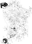 Page C Diagram and Parts List for 309311X92A  Murray Lawn Tractor