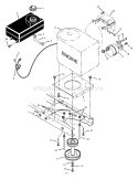 Part Location Diagram of 92371MA Murray Throttle Control