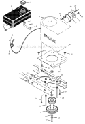 Part Location Diagram of 94384MA Murray Guide, Belt