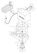 Part Location Diagram of 690263MA Murray Fuel Tank Asm-3510