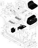 Part Location Diagram of 93007E700MA Murray Panel, Access