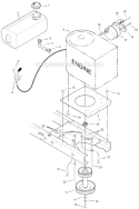 Part Location Diagram of 15X79ZMA Murray Nut, Flange
