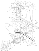Part Location Diagram of 7300845BMYP Murray Strap, Transaxle, Lh