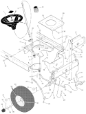 Page H Diagram and Parts List for 312001X50B  Murray Lawn Tractor