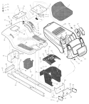 Part Location Diagram of 7300872TMA Murray Support, Dash