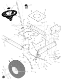 Page H Diagram and Parts List for 312002X98A  Murray Lawn Tractor