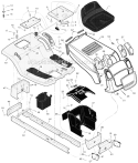 Part Location Diagram of 1001584E245MA Murray Dash