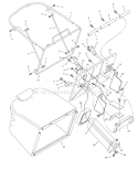Page E Diagram and Parts List for 312006X190A 552550 Murray Lawn Tractor