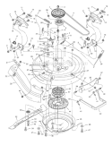 Page G Diagram and Parts List for 312006X190A 552550 Murray Lawn Tractor