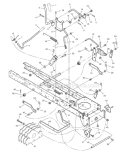 Page H Diagram and Parts List for 312006X78B  Murray Lawn Tractor